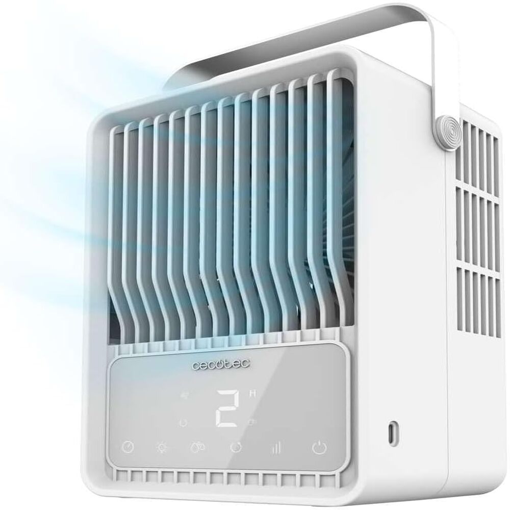 Tragbarer Klimaventilator Mit Touch-steuerung Und Tischmodell, Kühlventilator Und Tragbarer Usb-anschluss F9