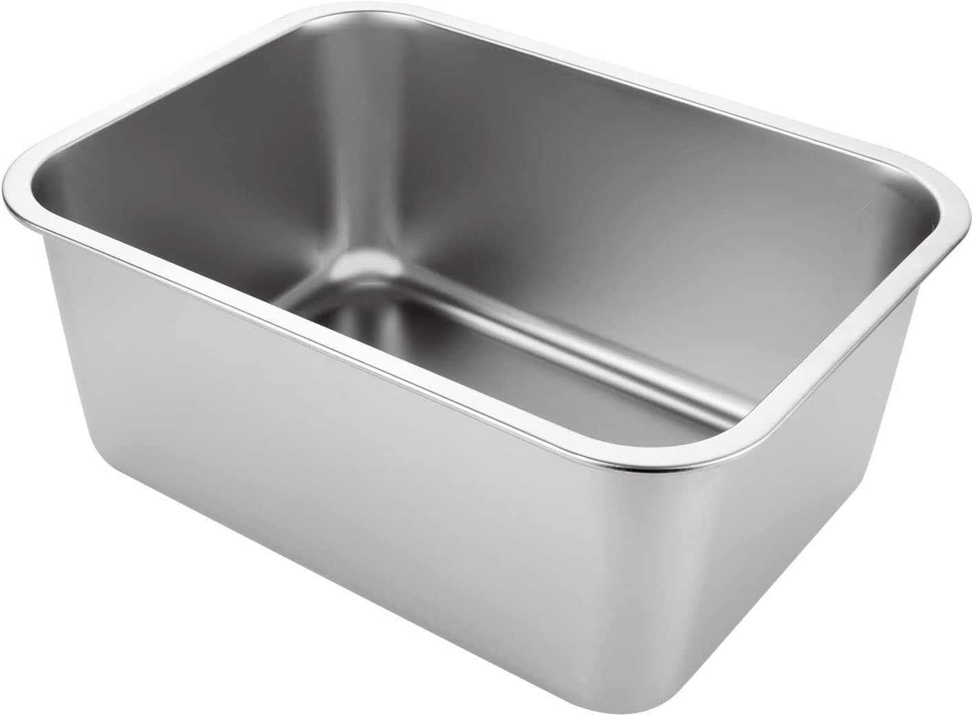 Spülbecken, Edelstahl 304, 10 Liter, Rechteckig, 33 X 24 X 15 Cm, Küche - Spülbecken, Edelstahl 304, 10 Liter, Rechteckig, 33 X 24 X 15 Cm, Küche