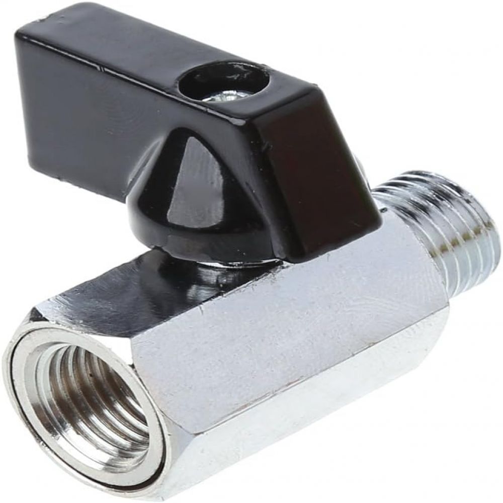 1/4" Bsp Messing-kugelhahn, Außen-/innengewinde, Für Luft-, Öl- Und Wasserkompressoren, 43 X 35 Mm