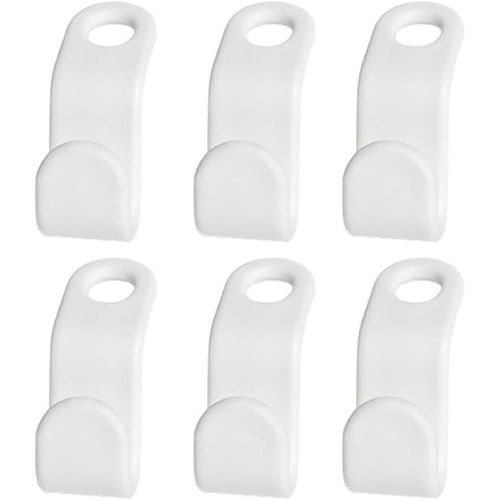 50 Stück Pro Set Kleiderbügel-verbindungshaken & Weiß + 50 Stück Pro Set [opp-beutel]