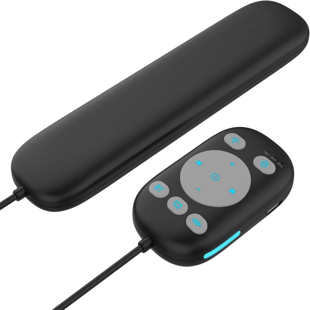 Knochenförmiger Bluetooth-lautsprecher Mit Fernbedienung, 3 Modi, Weißrauschen Unter Dem Kopfkissen, Verbessert Den Schlaf, 3 Timer, Hilft Bei