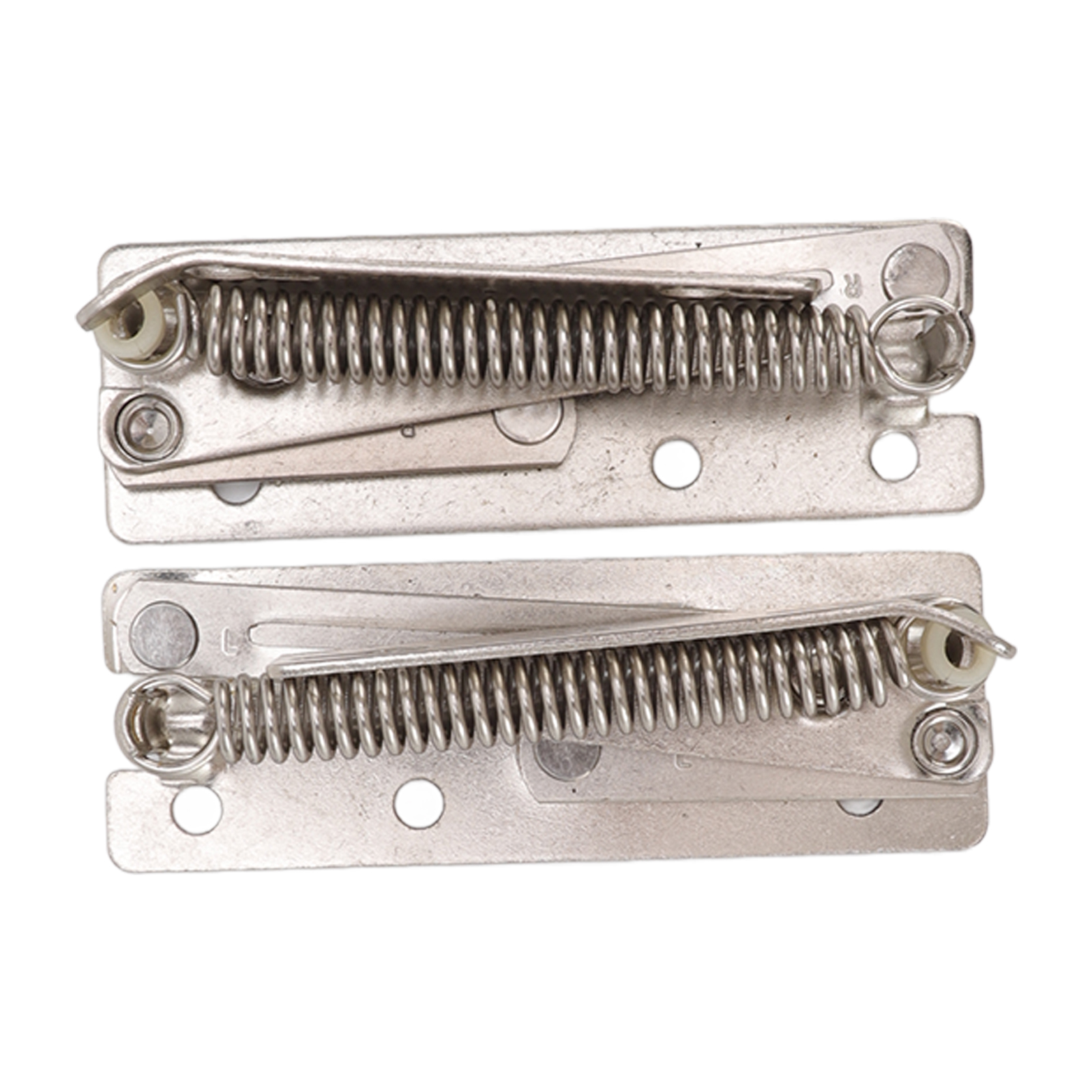 Set Aus 2 Edelstahl-federbändern, Brückenform, 90 Grad, Für Türen, Fenster Und Schränke.