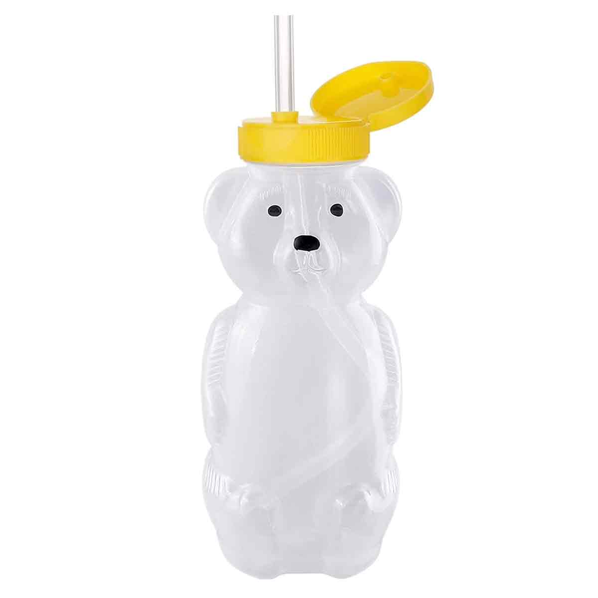 Honey Bear Softbecher, Behälter Für Therapeutische Getränke Und Geeignet Für Besondere Bedürfnisse, Auslaufsicherer Deckel