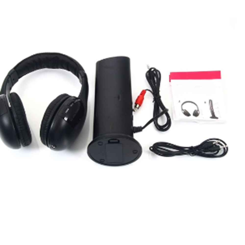 5-in-1-funk-headset: Kabelloses Audio-headset, Kabelloser Audio-chat, Kabelloses Monitoring, Kabelgebundenes Headset Und Fm-radio Mit Sender