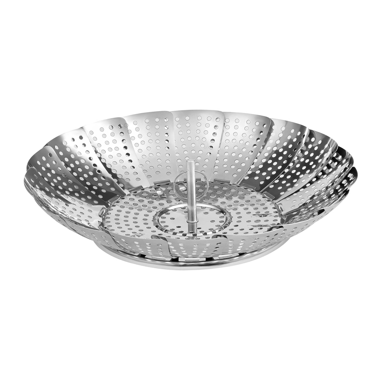 Vicloon Vapfeinsatz Für Pot,réglageable Dünsteinsatz (15cm-27cm),stainless Steel Vapfreier, Vapfreier Einsatz Für Pot Für Vegetables