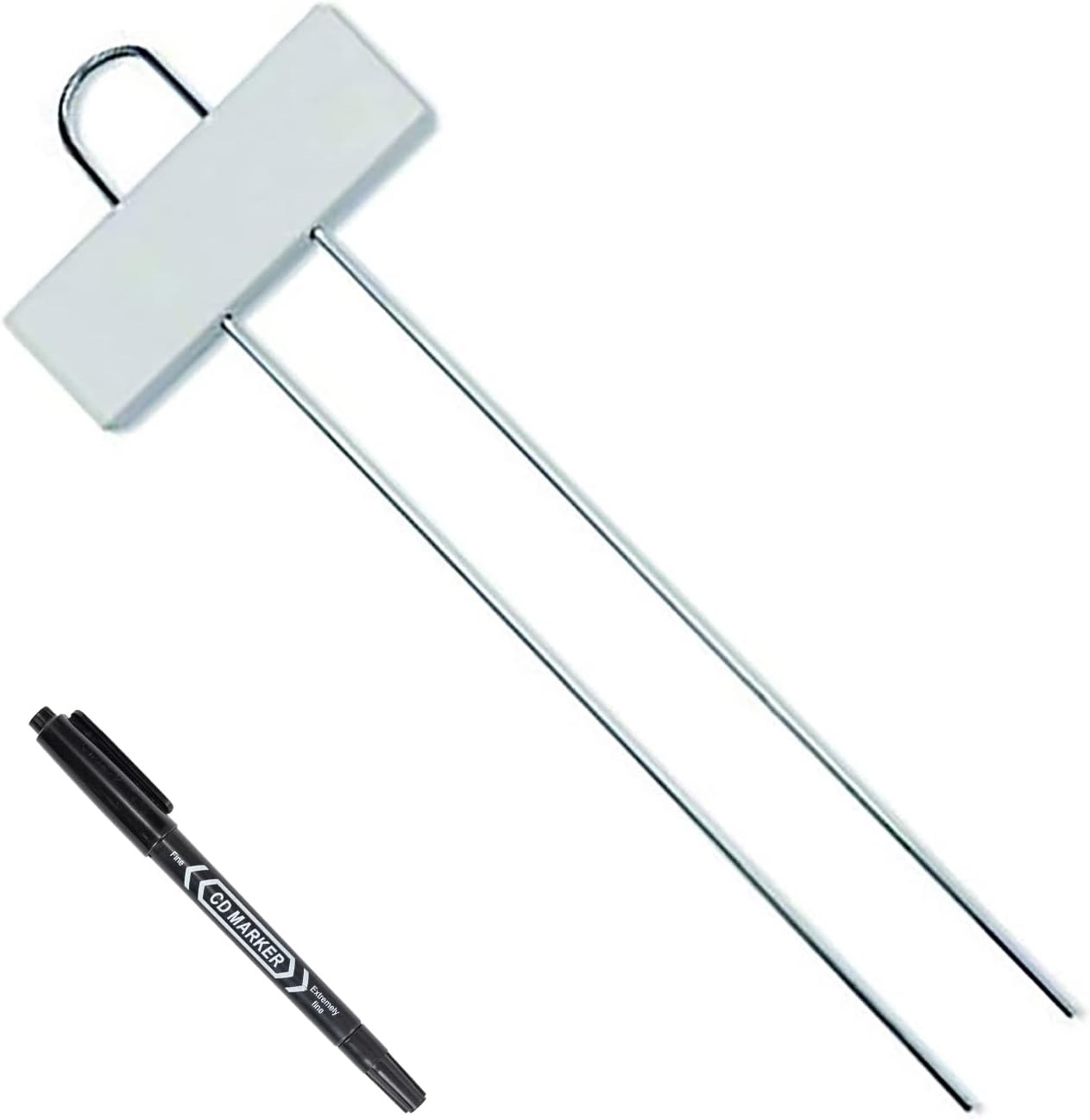 Set Mit 10 Gartenetiketten Inklusive Stift, Strapazierfähige Platten, Wasserfeste Edelstahl-etiketten, 27 X 9 Cm