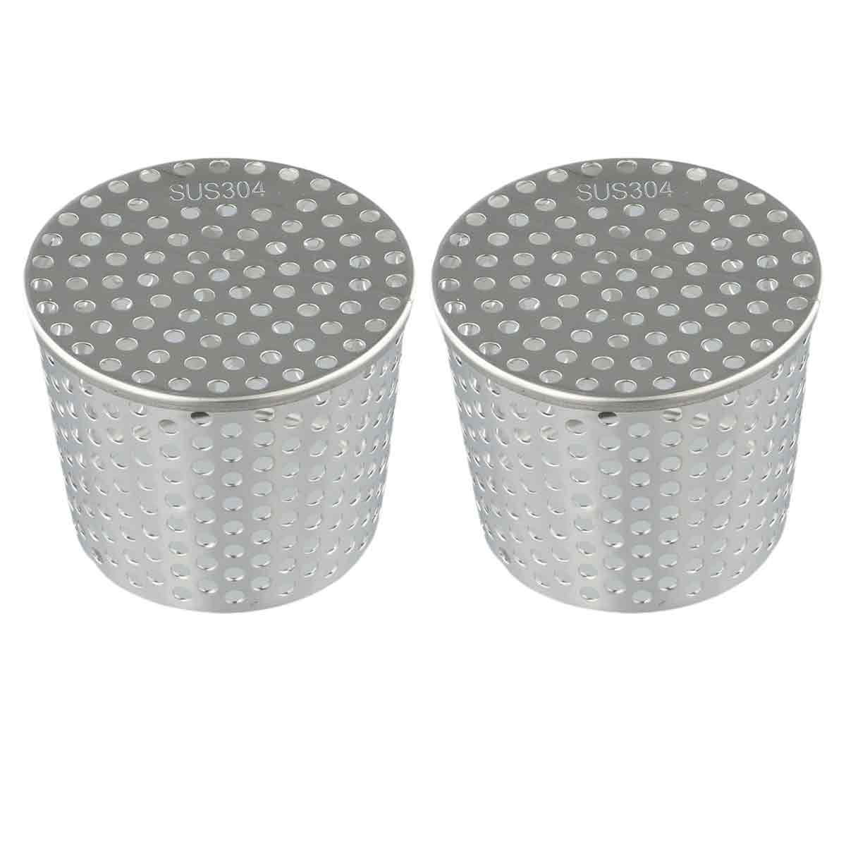 Edelstahl-dachrinnenfilter, 2er-set, 83–100 Mm, Drahtgitter-dachrinnenfilter, Schutzgitter