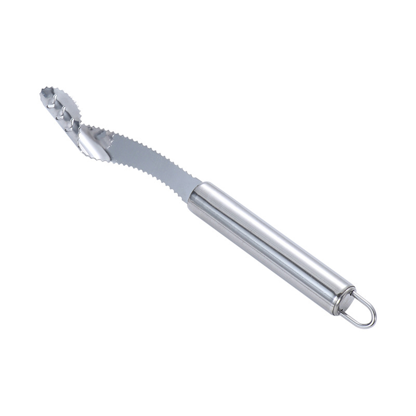 23 Cm Langer Gemüseentkerner Aus Edelstahl Mit Gezahnter Klinge Und Aufhängering.