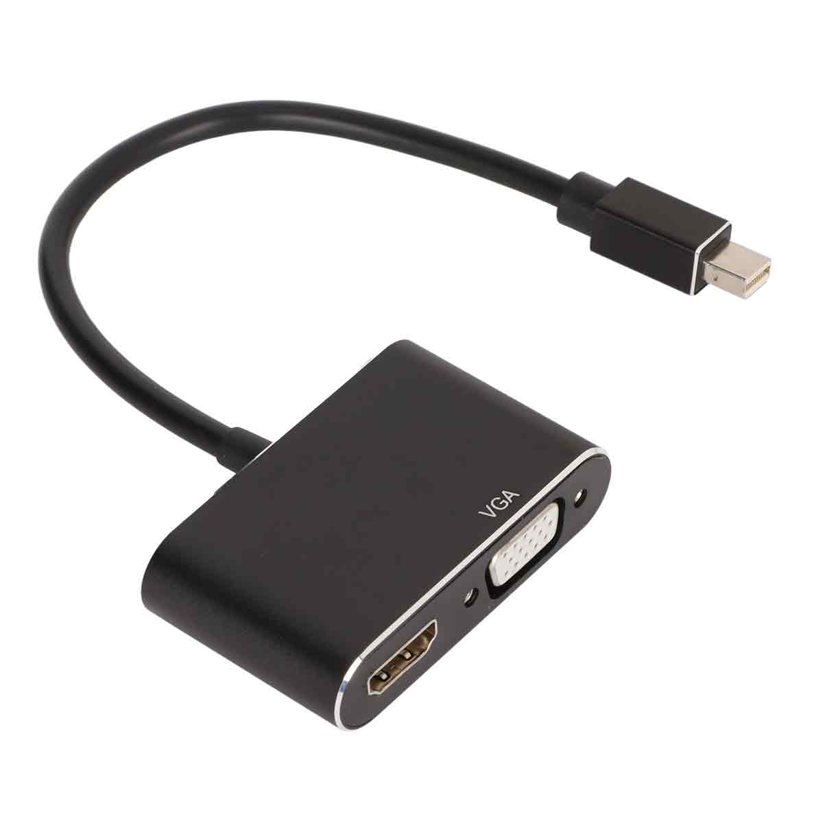 Mini-dp-zu-vga-adapter Mit 720p/1080i/1080p-beständigkeit, Multimedia-mini-dp-zu-hd-schnittstellenadapter Für Den Computer