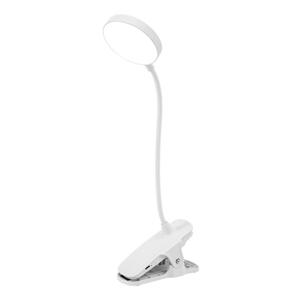Ansteckbare Led-schreibtischlampe Zum Lernen, Geeignet Für Kinder, Wiederaufladbar Und Mit Netzanschluss.