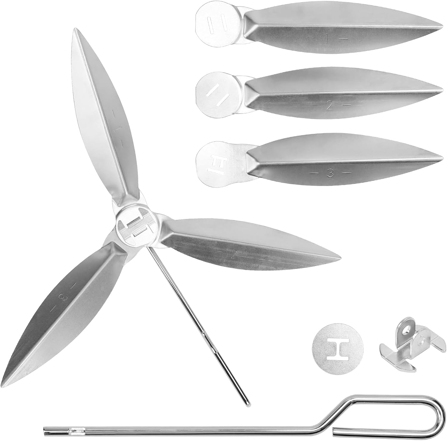 Set Mit 2 One-touch-reinigungssystemen, 22-1/2-zoll-one-touch-reinigungsset, Kompatibel Mit Weber-grillteilen, 7444