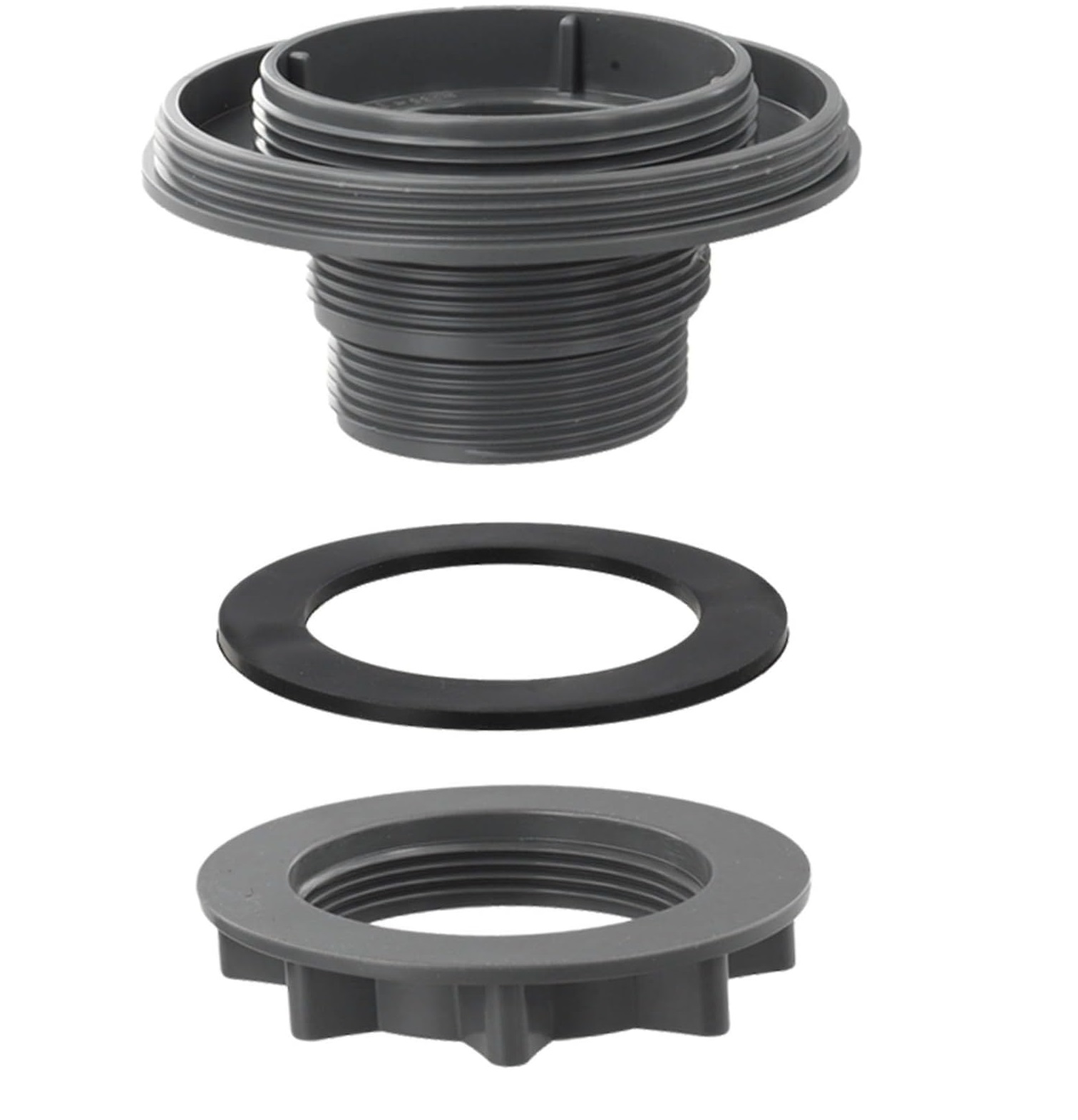 Komplettes Gewindeanschluss-set Für Intex-pools Kompatibel Mit 26341w, 26345w, 26375eh Und Weiteren Modellen Inklusive Anschlussstück