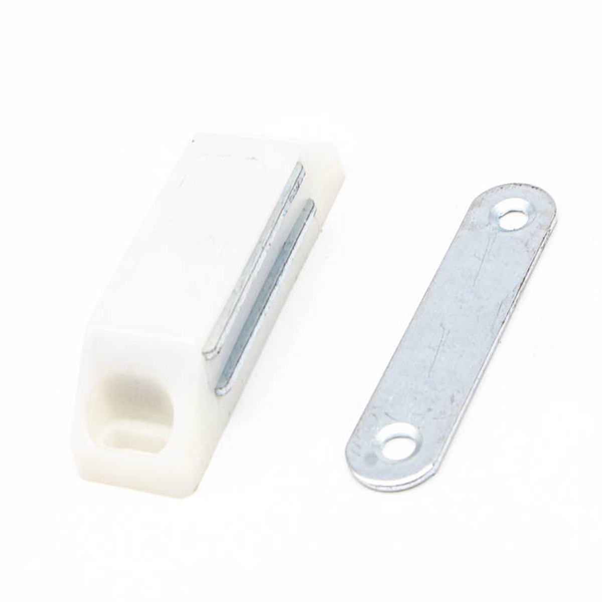 2x Rechteckige Magnet-schließfachplatte Mit Stahl-arbeitsplatte, Weiß - 2x Rechteckige Magnet-schließfachplatte Mit Stahl-arbeitsplatte, Weiß