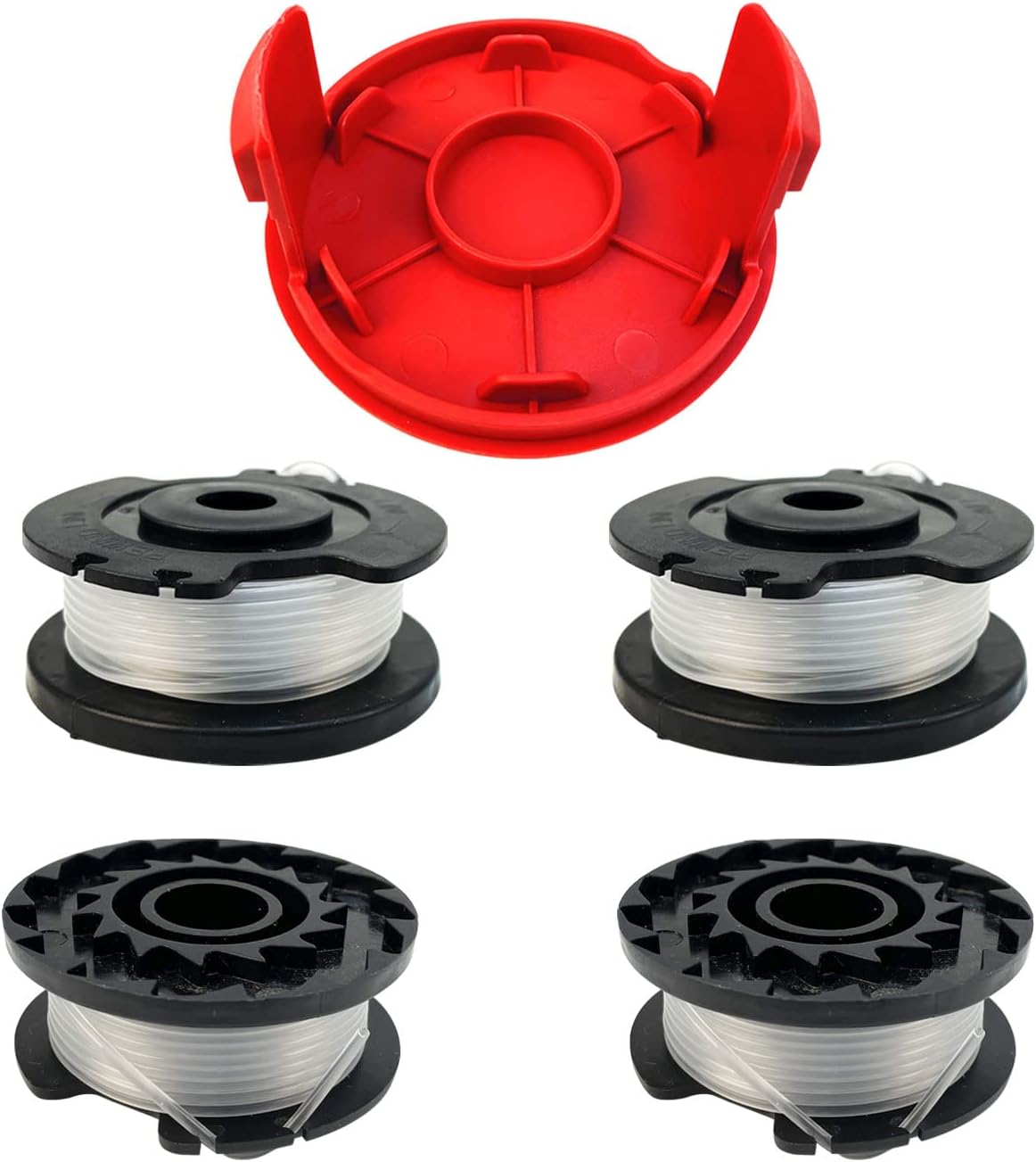 Ein-hell Ge-ct 18/28 Li Ersatz-trimmerfadenspule Aus Nylon Tc, 4,9 M Lang, 1,6 Mm Durchmesser (4 Spulen + 1 Kappe)