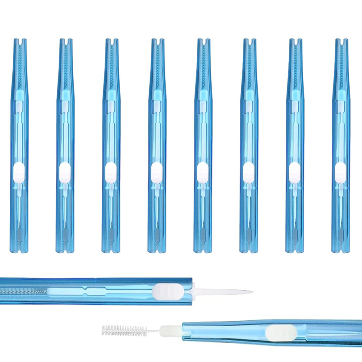 10 Stück Reinigungssets Für Handy-ohrhörer – Blau - 10 Stück Reinigungssets Für Handy-ohrhörer – Blau