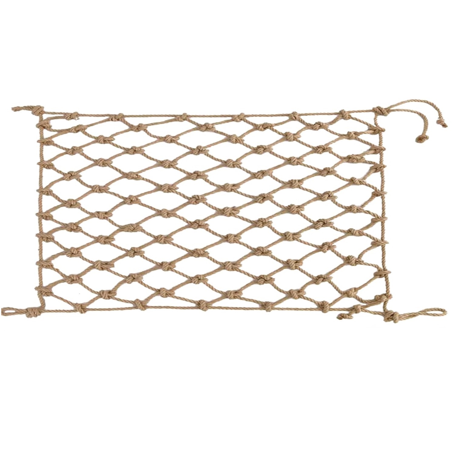 Kindersicherheitsnetz, Hanfseilnetz, 8 Mm Durchmesser, Absturzsicherungsnetz Für Treppen Und Balkone
