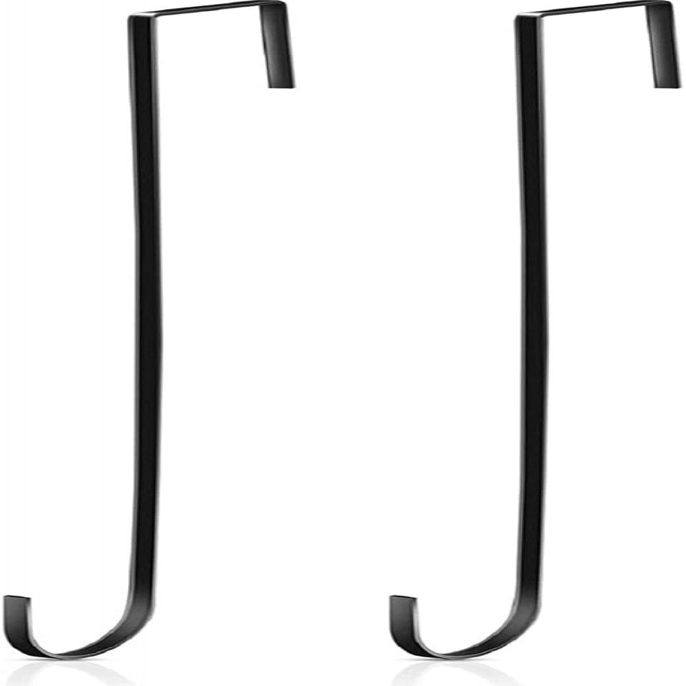 38 Cm Langer Türhaken Aus Metall, Geeignet Als Haken Für Blumenkränze Und Handtücher, Zur Türdekoration.