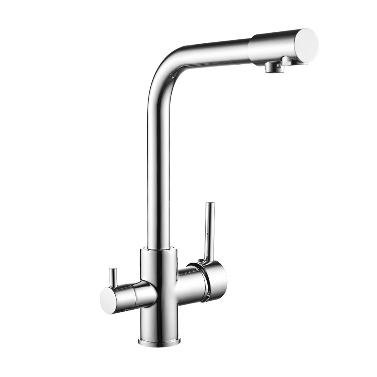 3-wege-küchenarmatur, 3-wege-schwenk-küchenmischer, Küchenspülenarmatur Für Trinkwasser, Küchenarmatur Mit...