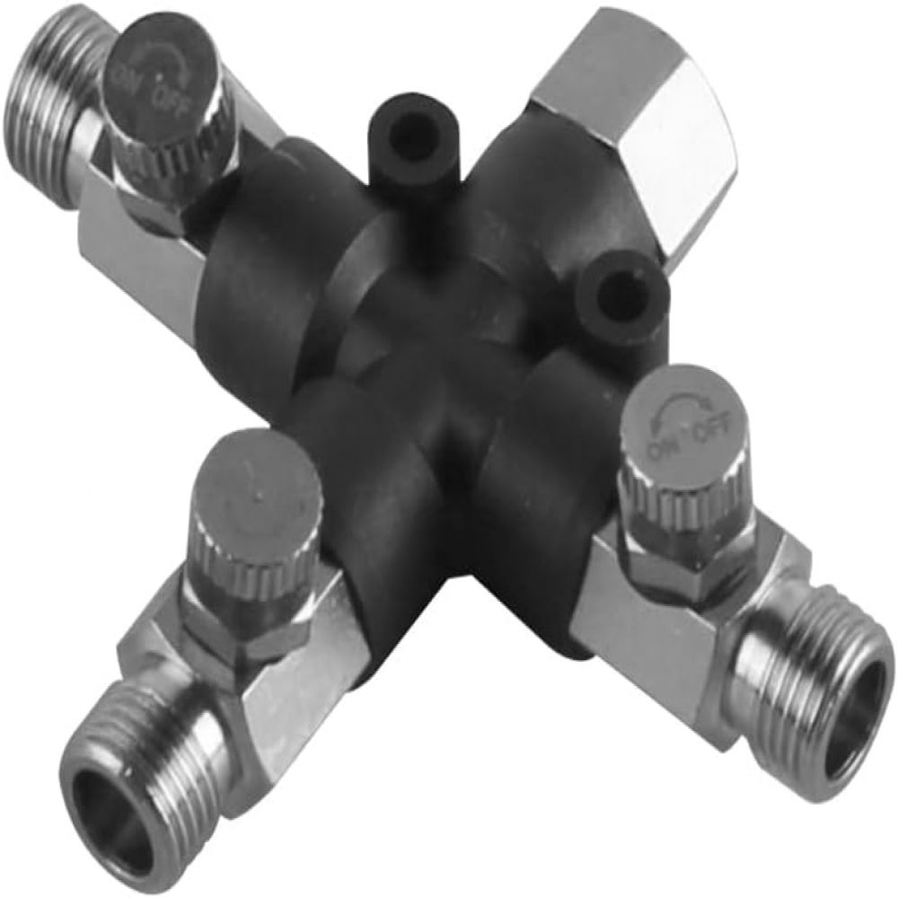 3-wege-airbrush-schlauch-luftbypass-anschluss Für Airbrush-systeme, Luftschlauchverteiler-adapter