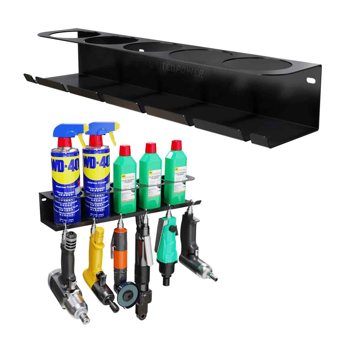 Sprühflaschenablage: Wandmontierter Sprühflaschenhalter, Multifunktionaler Aerosoldosenhalter, Stütze