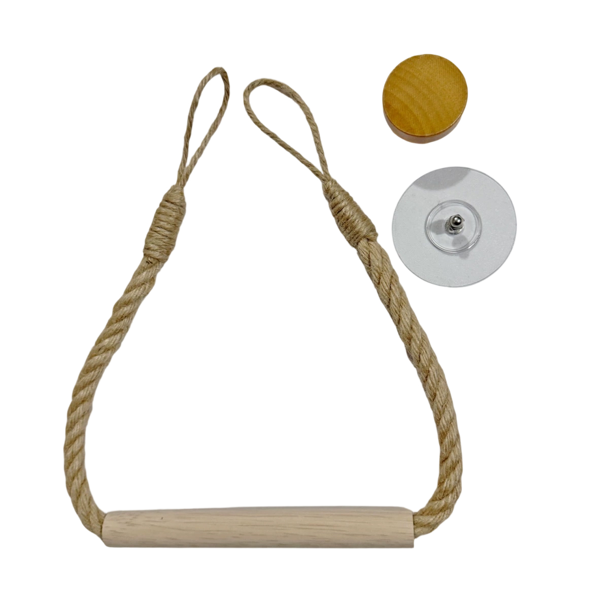 Toilettenpapierhalter, Badezimmer-toilettenpapierhalter, Handtuchring Aus Holzseil, Rustikaler Toilettenpapierrollenhalter, Wand-toilettenpapierspender