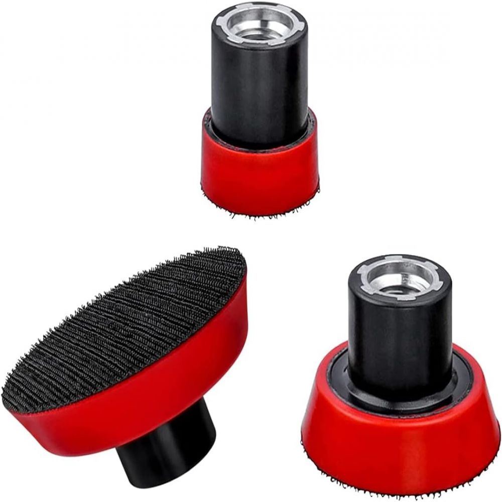 3-teiliges Set Schleifpads (25 Mm, 50 Mm, 75 Mm), Schleifscheiben, M14-klett-schleifteller, Selbstklebende Schleifunterlage