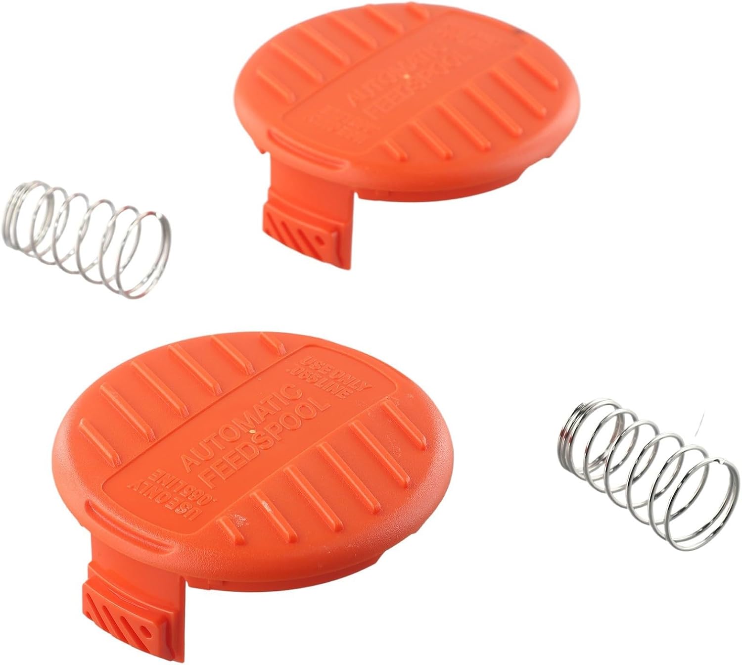 Set Mit 2 Spulenabdeckungen Für Black & Decker Gh400, Glc120 Und St5530 Freischneider, Decker-ersatzteil, Einfaches Clip-design