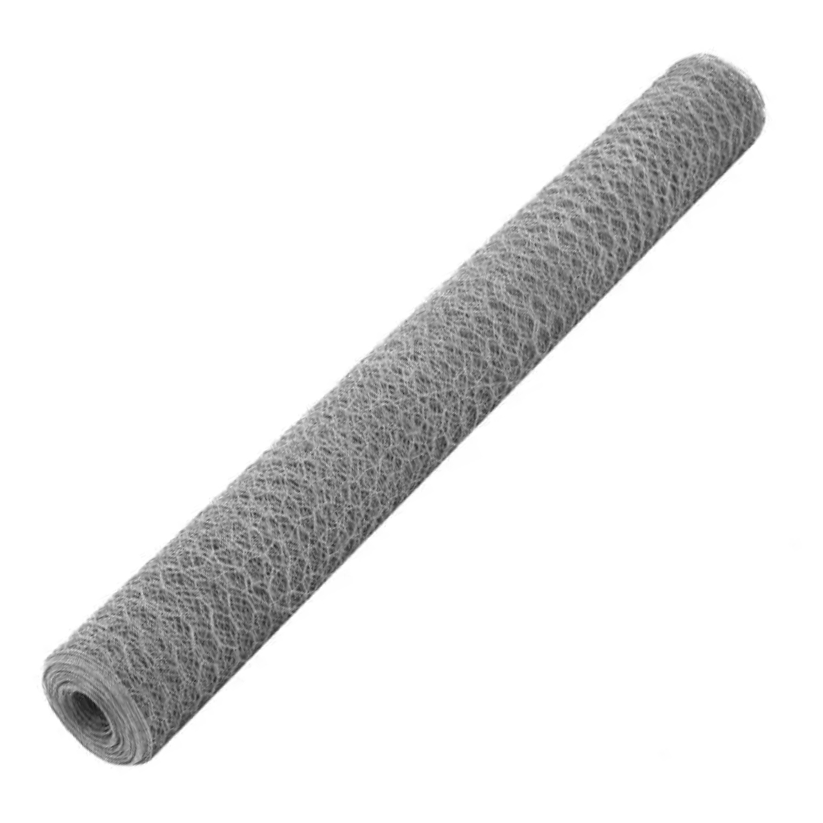 Verzinkter Stahldrahtzaun 25x1,2 M, Sechseckig, Silberfarben, 143332 - Verzinkter Stahldrahtzaun 25x1,2 M, Sechseckig, Silberfarben, 143332