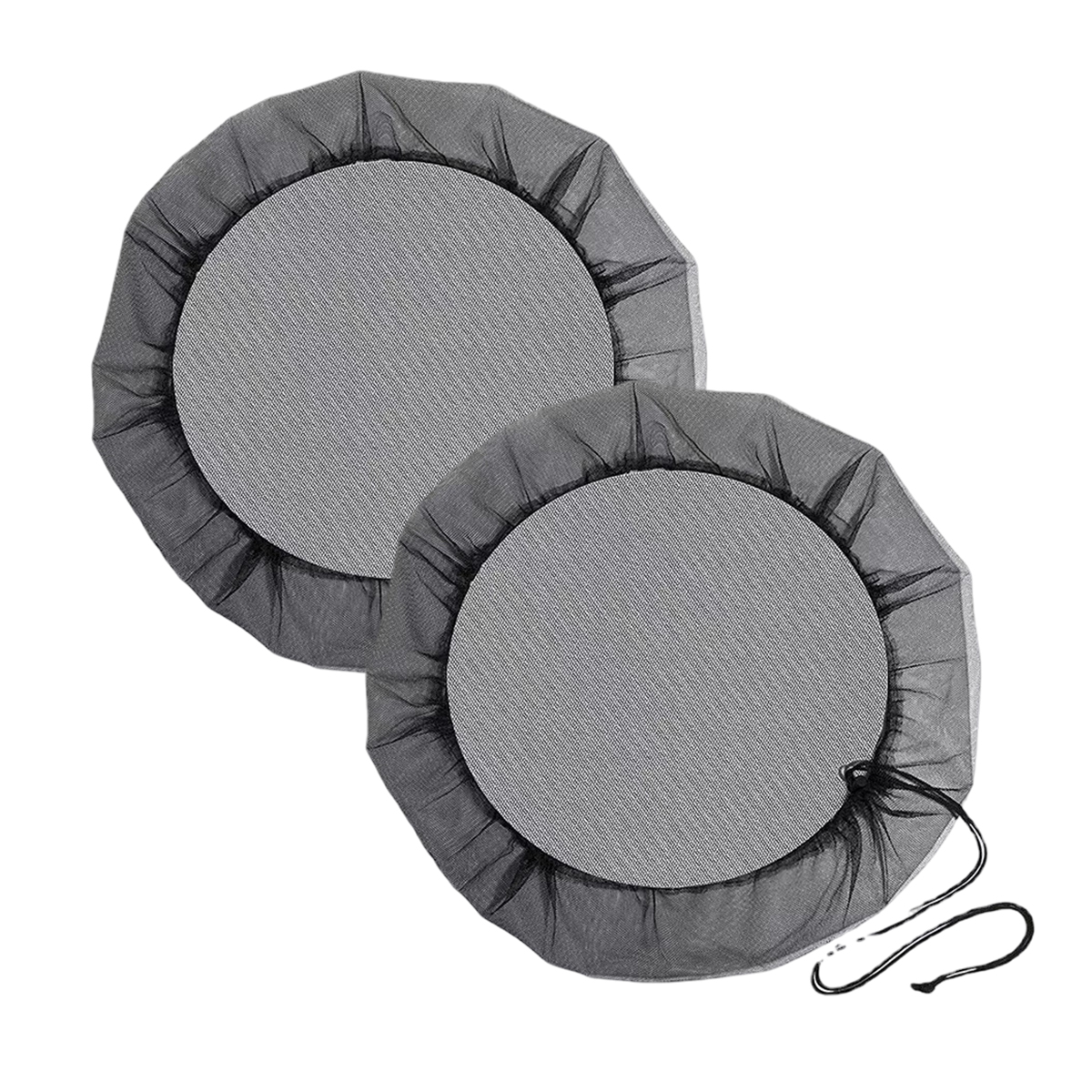 Regentonnennetz-teile, 95 Cm Regentonnenabdeckung Mit Kordelzug, Runde Regentonnenabdeckung, Schützt