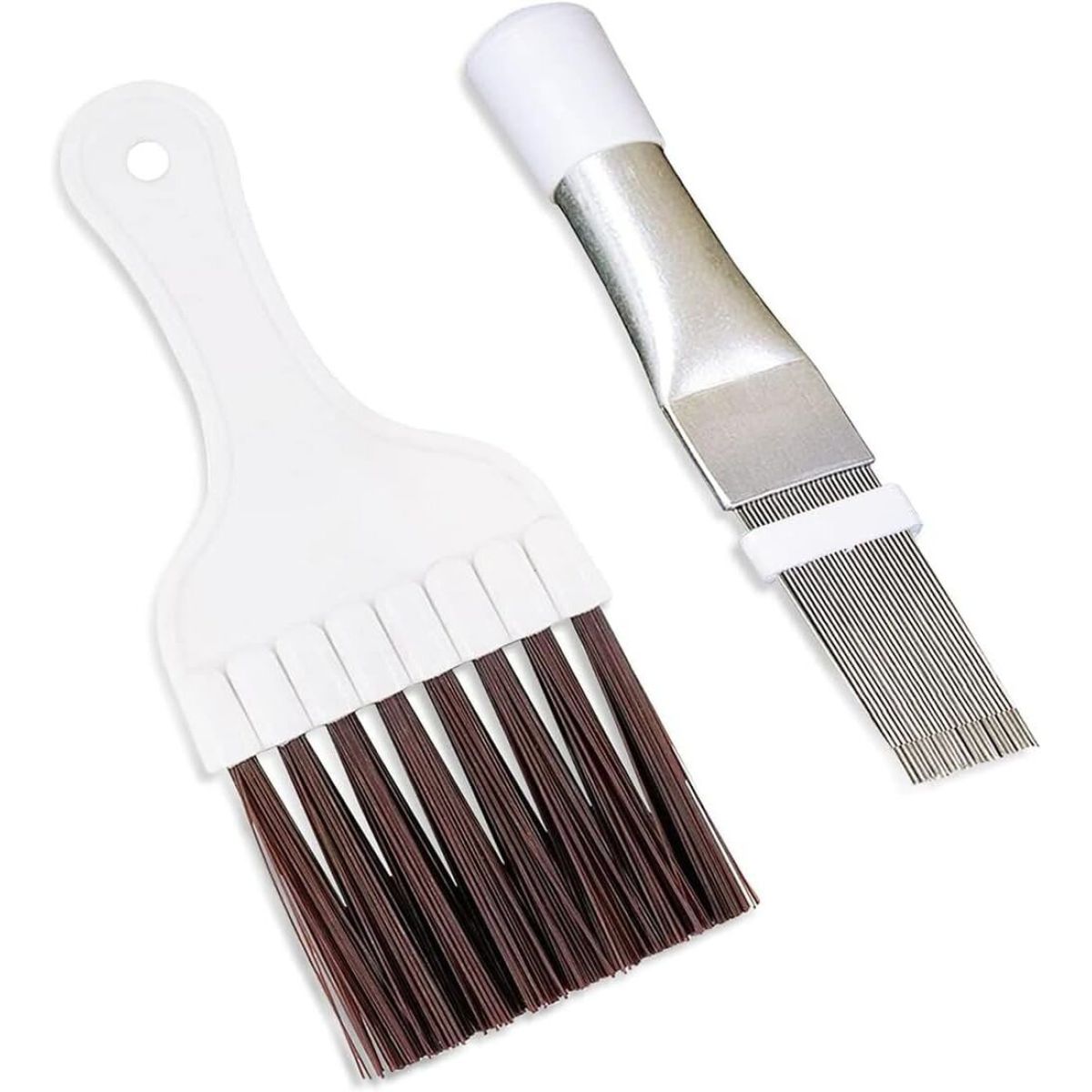 Set Aus 2 Nettoyage-broschen, Reinigungsfilter, Nagelreparatur, Rostfreiem Stahl, Kühlschrank Mit Klimaanlage