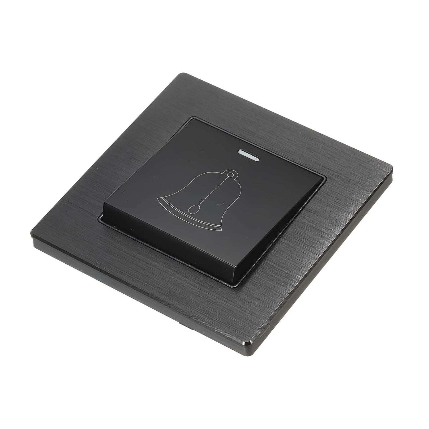 Außenklingelknopf, 220–250-v-türklingelschalter Aus Aluminiumlegierung, Manipulationssichere Sicherheitsabdeckung