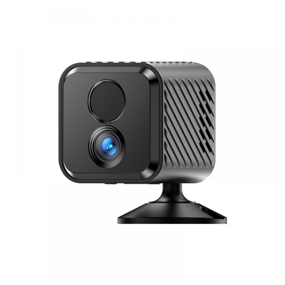 Mini-kamera, 4k Hd Wlan-überwachungskamera Für Den Innenbereich, Mit Live-übertragung Auf Mobiltelefone, App-steuerung, 3-tage-cloud-speicher Und Adaptivem Standfuß