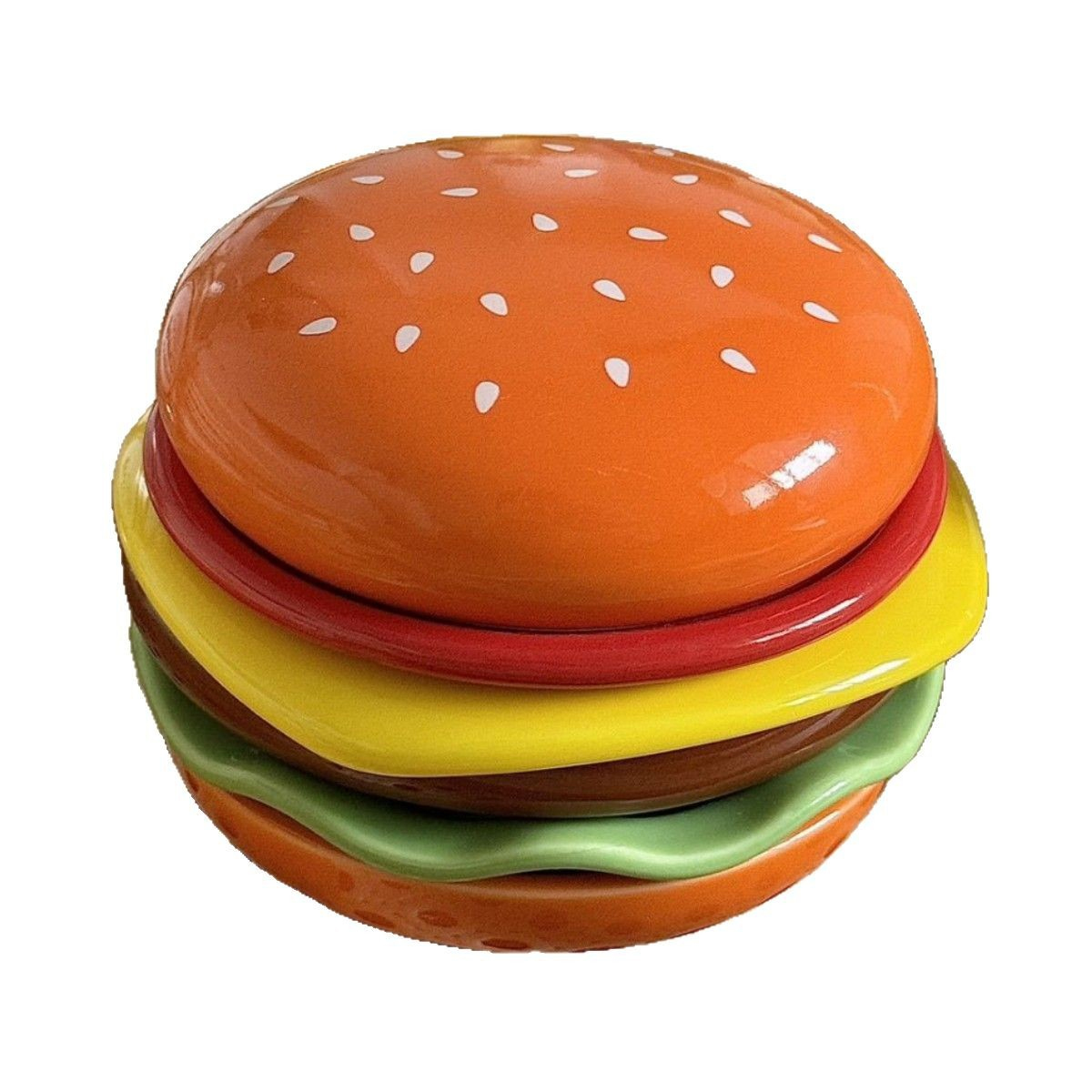 Stapelbare 6-lagige Hamburger-vorspeisenteller, Perfekt Für Saucen, Desserts, Zum Überbacken Oder Für Ein Spielerisches Servieren.