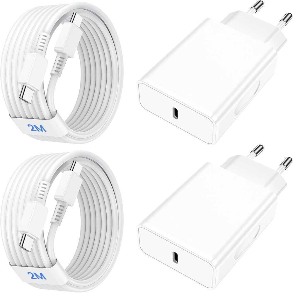 Schnellladegeräte (mit 2 Meter Langen Datenkabeln) Und Ein 45-w-ladegerät, Das Mit Europäischen Samsung-steckern Und [einzelnem Stecker] Kompatibel Ist.