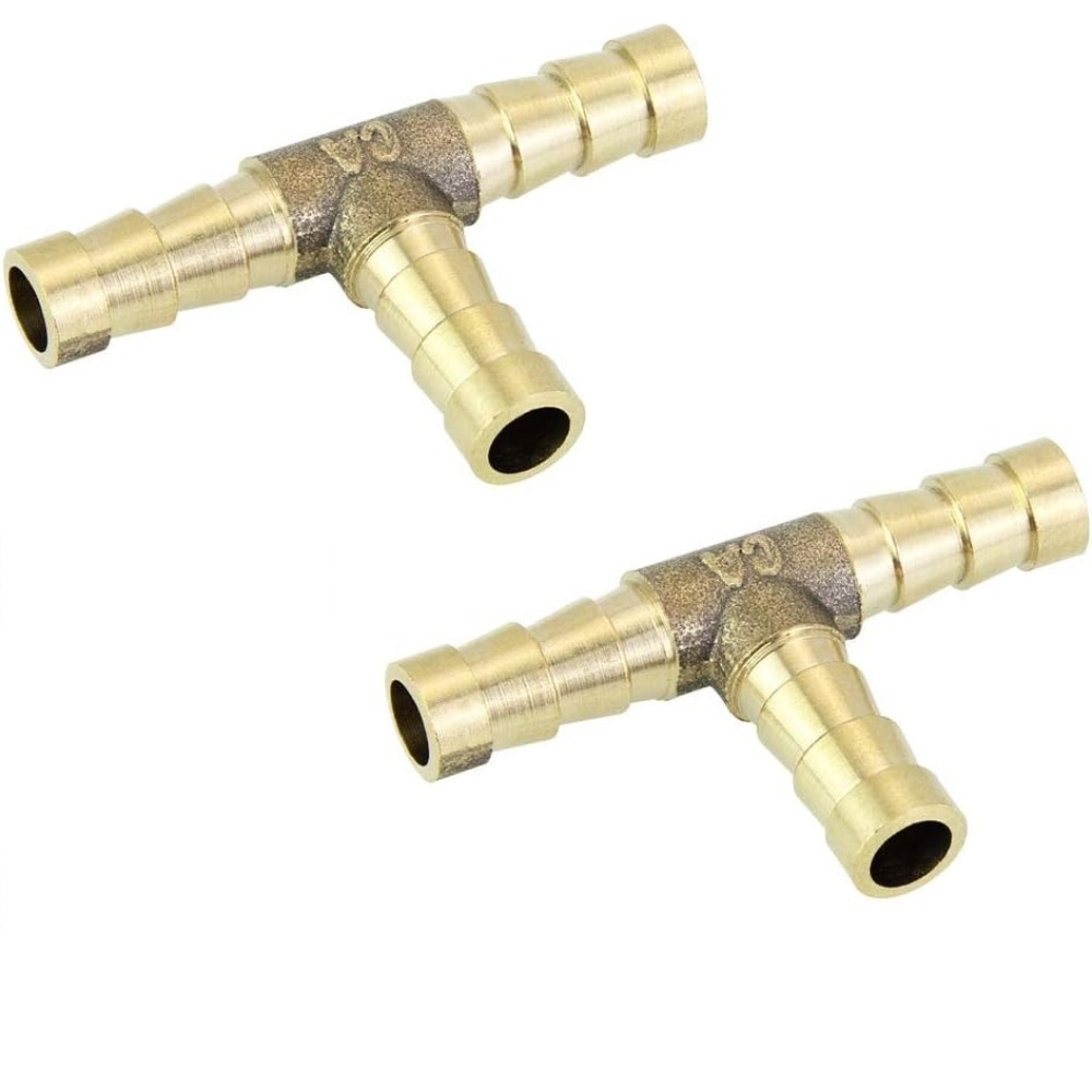 Set Mit 2 X 8 Mm T-förmigen Schlauchtüllen Für Kraftstoffschläuche – Schlauchtülle – Schlauchtülle – Ra