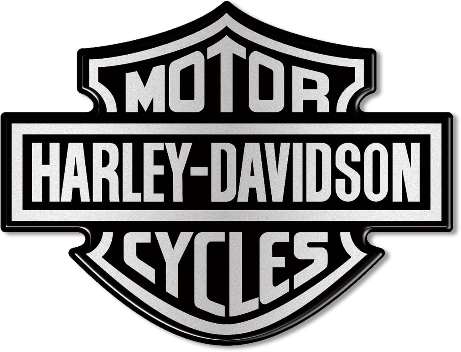 3d-harz-emblem-aufkleber Für Motorradtanks, Kompatibel Mit Harley Davidson, 9,5 X 7 Cm, Dekoration