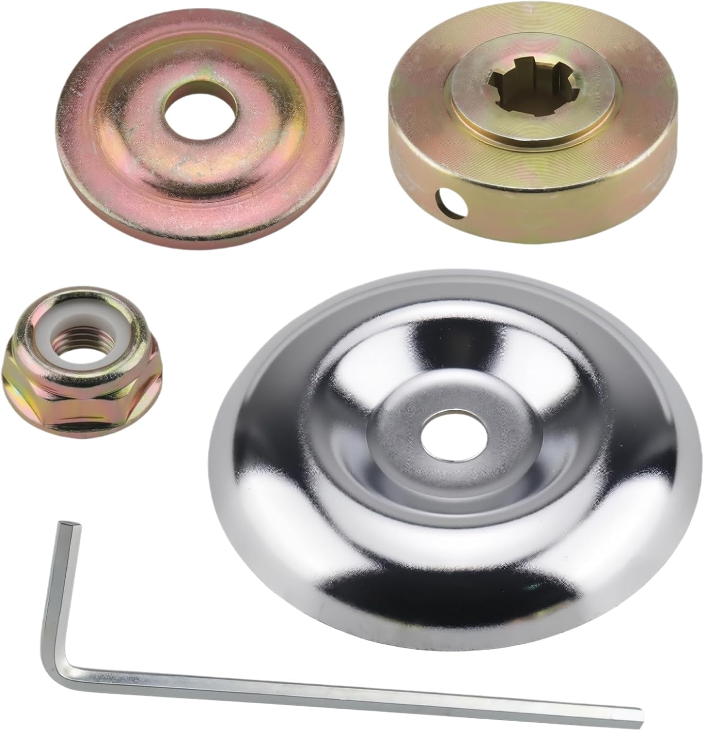 1 - Kit Réparation Débroussailleuse - Accessoire Jardinage - Fixation Robuste Lame - Réduction Vibrations - Pour Tondeuse Et Débr