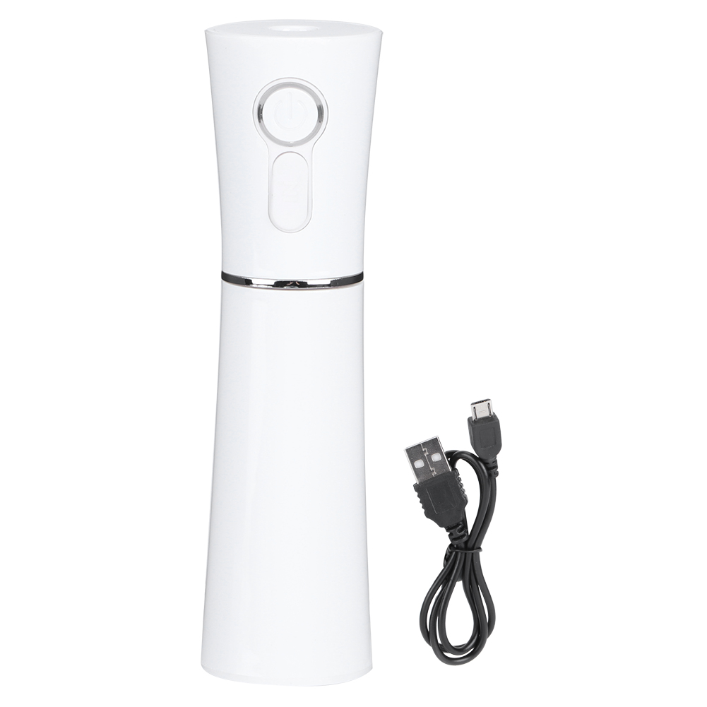 Tragbarer Handluftbefeuchter Mit Sprühfunktion Zur Gesichtsbefeuchtung Und Feuchtigkeitsversorgung, Usb-ladeanschluss, Weiß