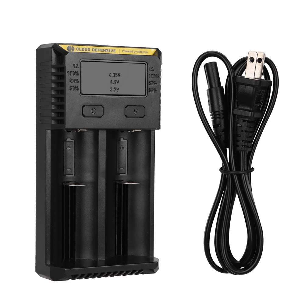 Universelles Akkuladegerät Intellicharger Für Nitecore I2, Us-stecker, 110–240 V
