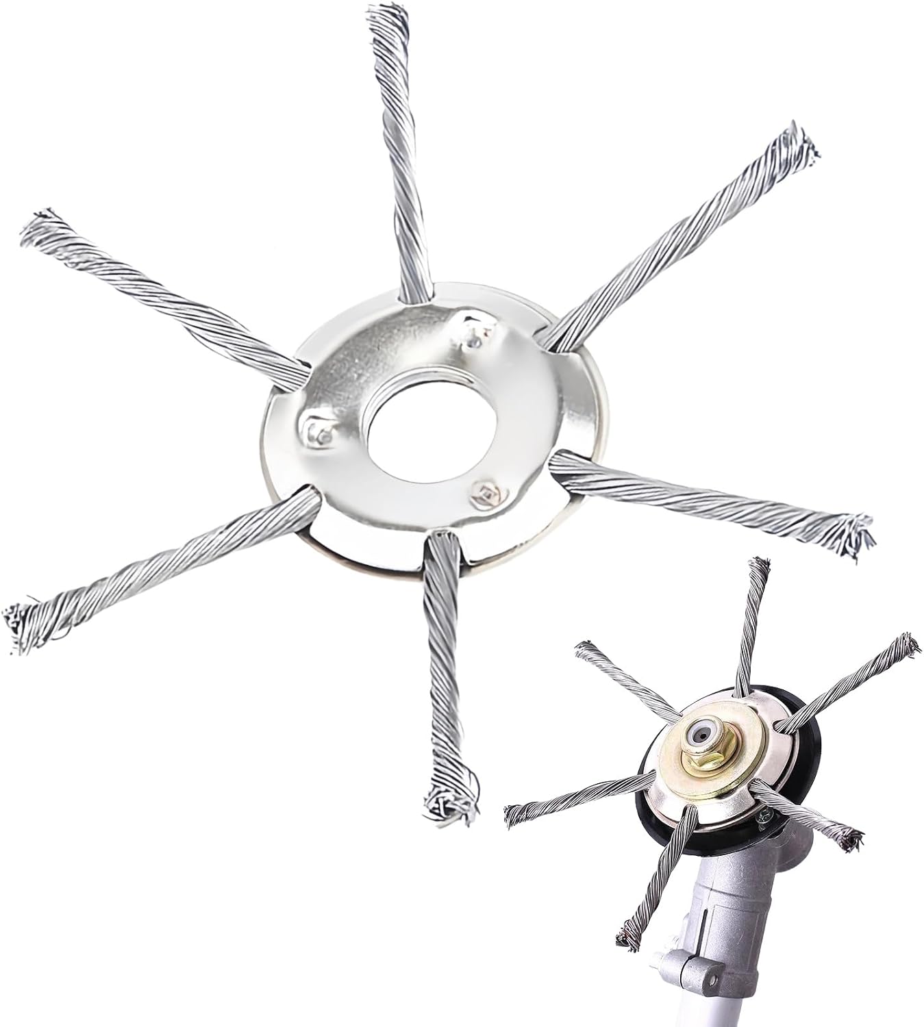 Professionelle Edelstahl-unkrautbürste 150-230 Mm, Fräskopf Für Freischneider, Freischneiderkopf