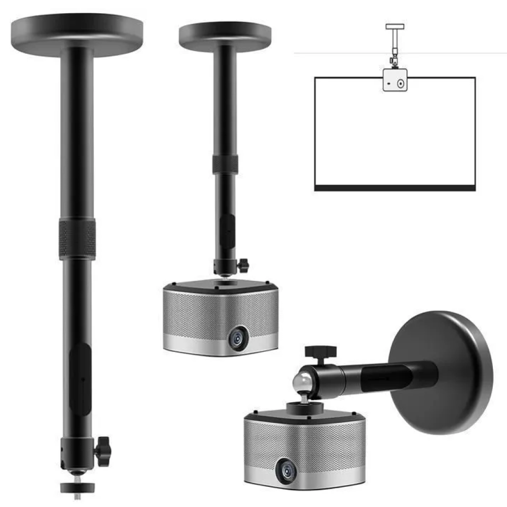 Decken-/wandhalterung Für Projektoren, 3 Kg – Verstellbar 20–40 Cm, Universell, Mini/standard