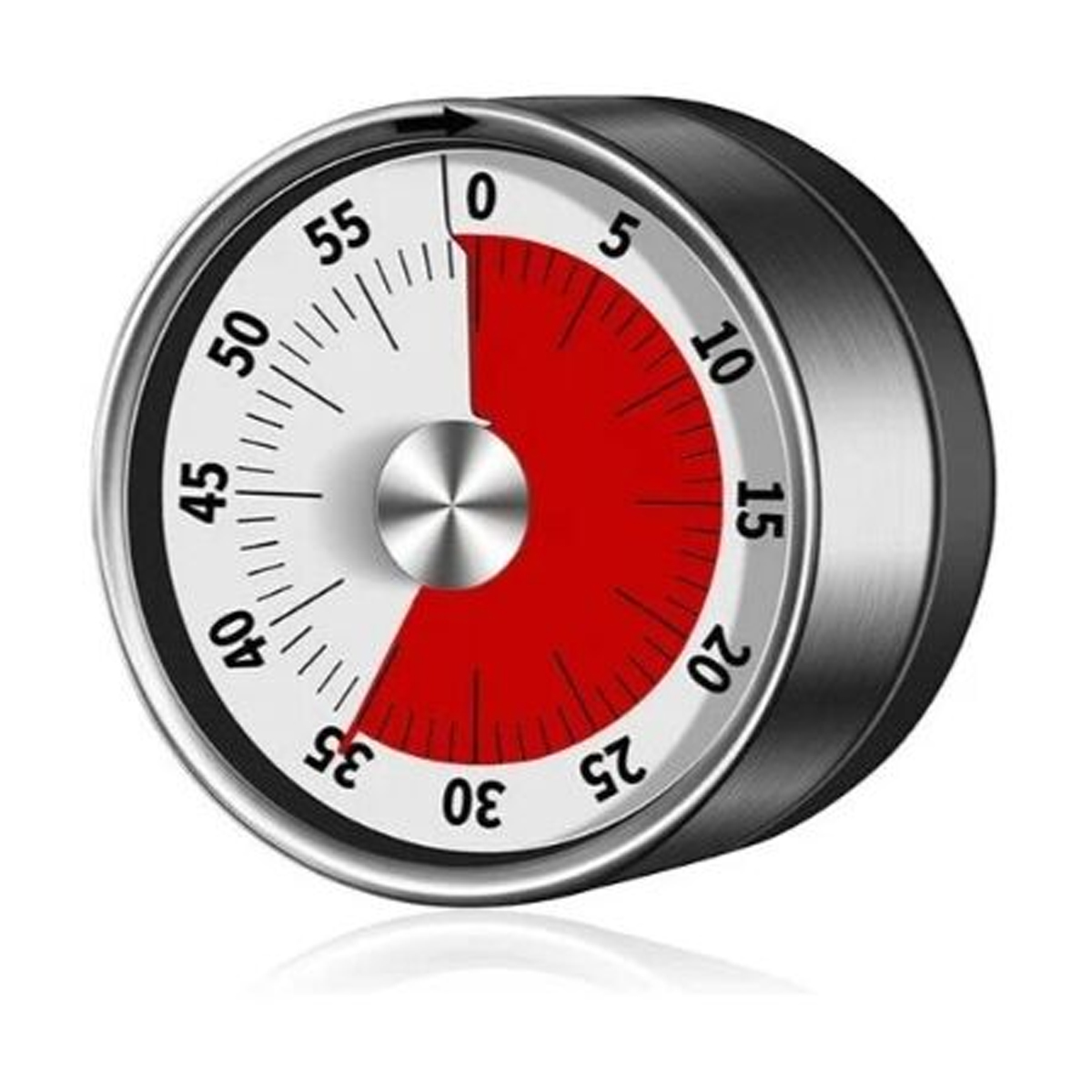 Mechanischer Timer – 60-minuten-magnetchronometer Zum Kochen, Trainieren Und Lernen.