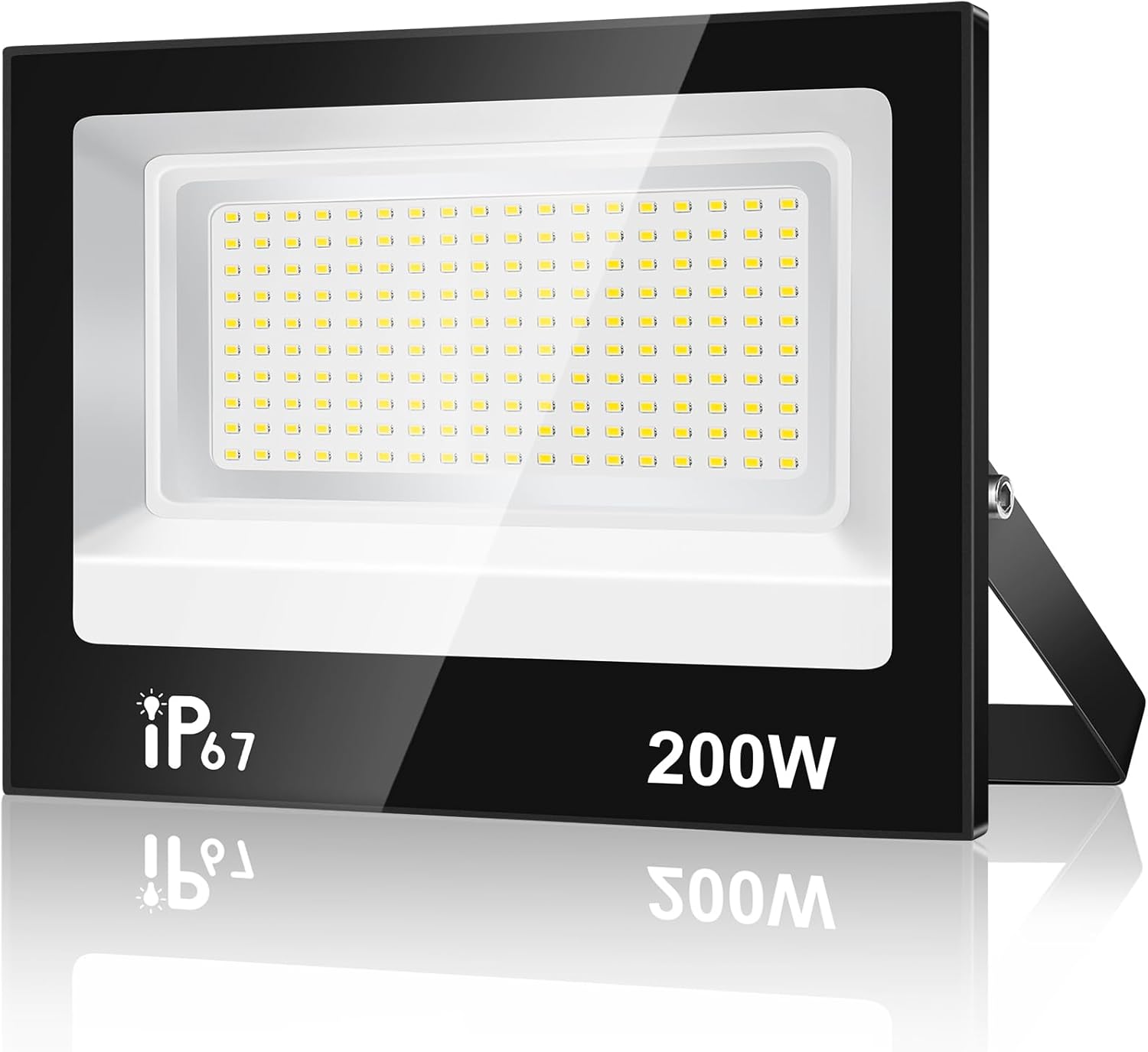 200-w-led-flutlicht Für Den Außenbereich, 20.000 Lm Led-scheinwerfer Für Den Außenbereich, 6000 K Kaltweißes Led-flutlicht Für Den Außenbereich, Ip66 Wasserdicht, Superhell