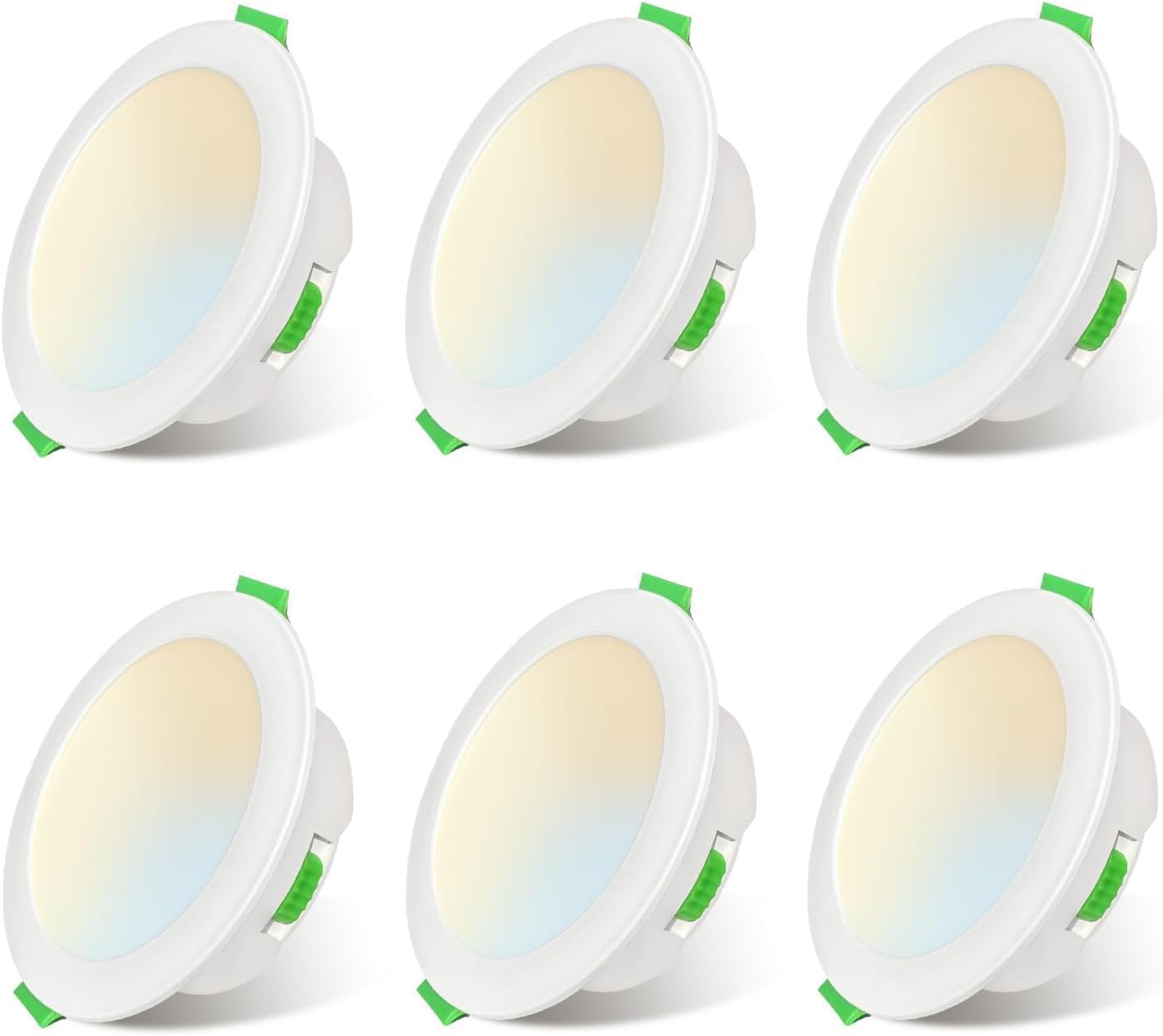 Spot Led Encastrable Salle De Bain Ip44, Trou 55mm - 68mm, 230v, 4w, Blanc Chaud/neutre/froid, Spots De Plafond Extra Plat Pour Cuis