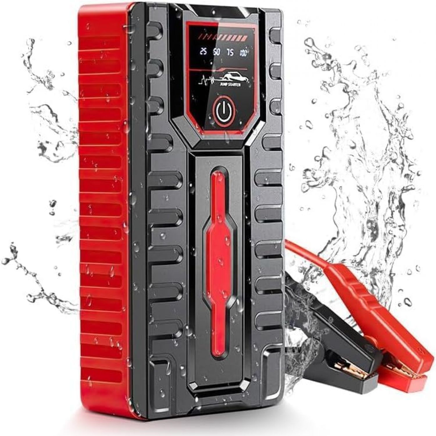 5000a 12v Ultrasafe Lithium-autobatterie-booster, Tragbares Usb-ladegerät Und Starthilfekabel Für Benzinmotoren