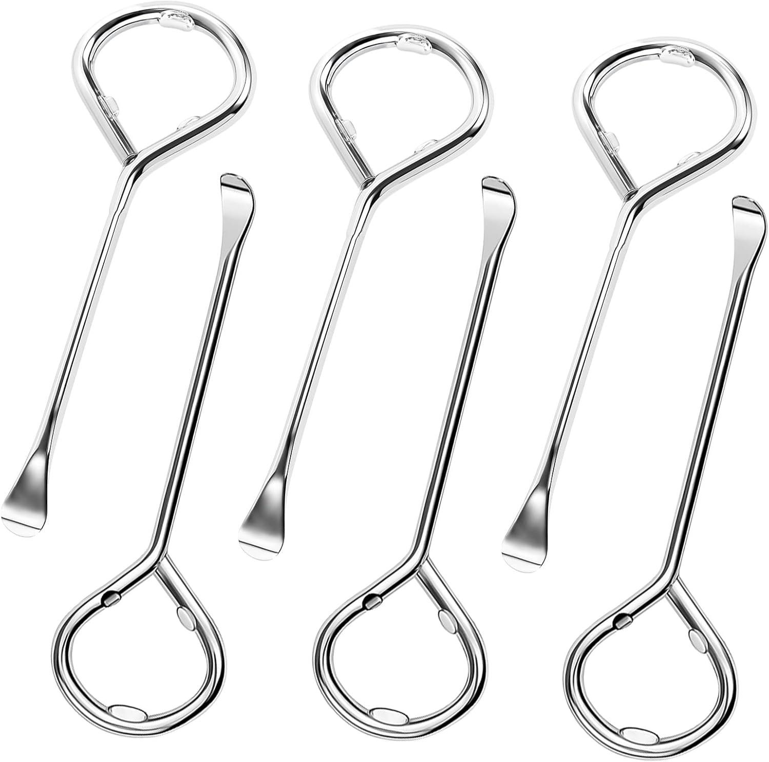 Set Mit 6 Flaschenöffnern Aus Edelstahl Für Farbfässer, Ölfässer, Bierfässer Und Mehr