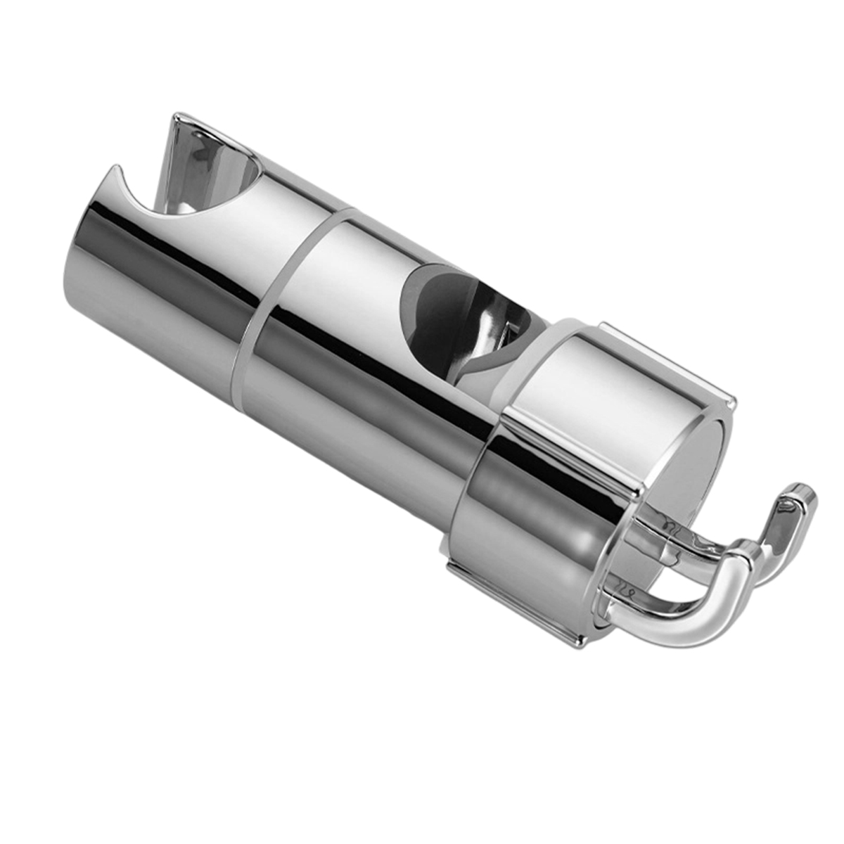 Verstellbarer Duschständer (16–27 Mm) Mit Zwei Verchromten Abs-haken, Einfache Und Sichere Montage An Universellen Duschstangen