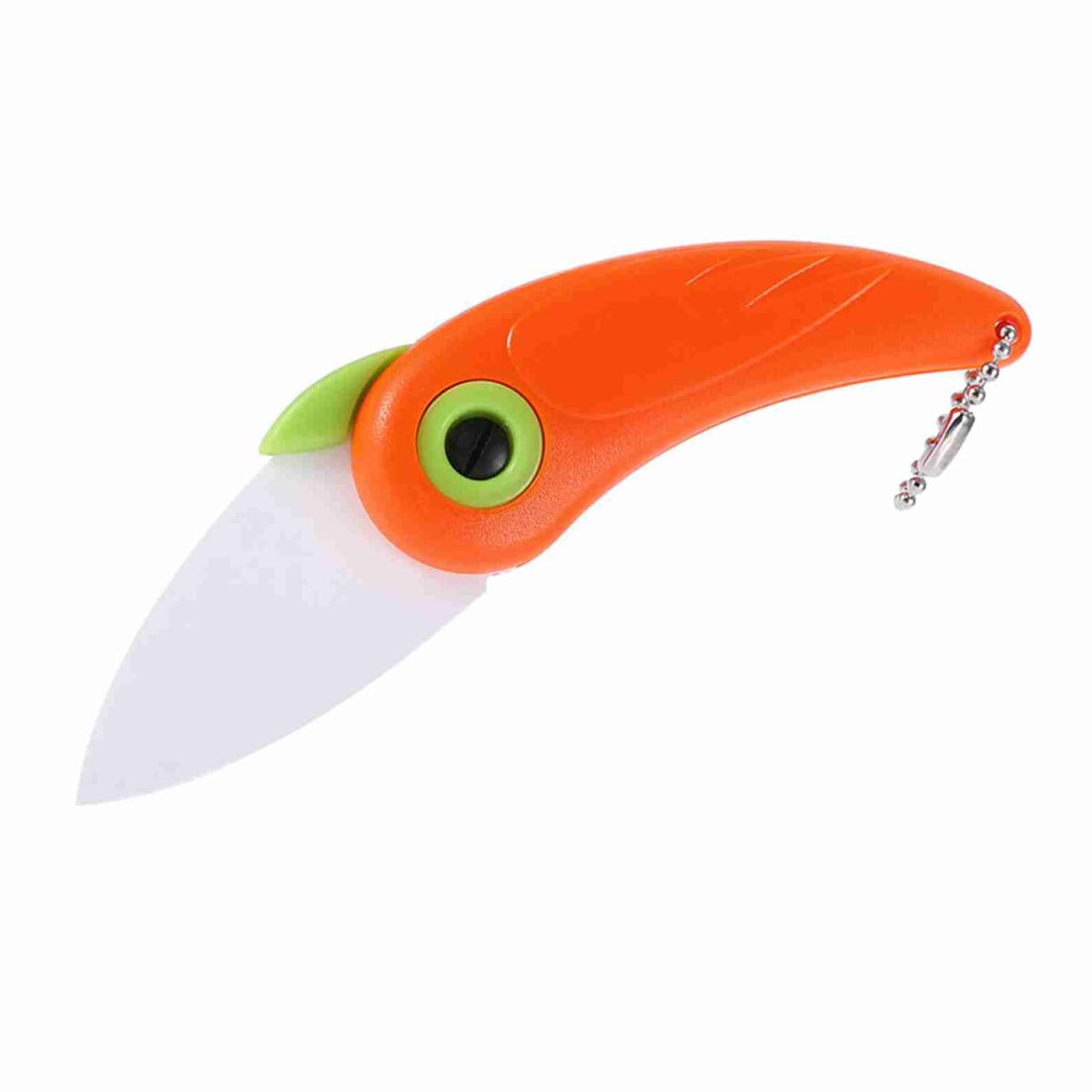 Mini-klappmesser Aus Keramik Für Obst Und Gemüse (rot) - Mini-klappmesser Aus Keramik Für Obst Und Gemüse (rot)