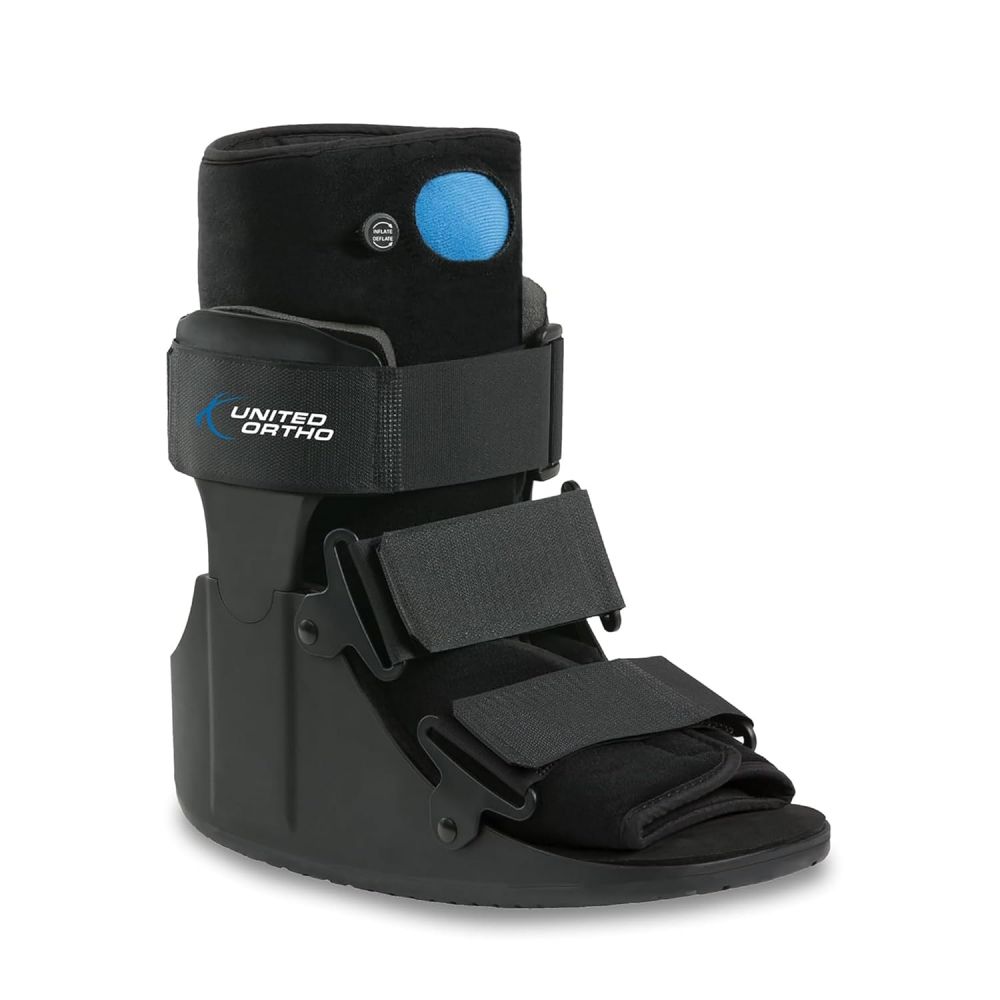 United Ortho Usa14115 Air Cam Walker Kurzgehschuh, Mittlere Größe, Schwarz - United Ortho Usa14115 Air Cam Walker Kurzgehschuh, Mittlere Größe, Schwarz