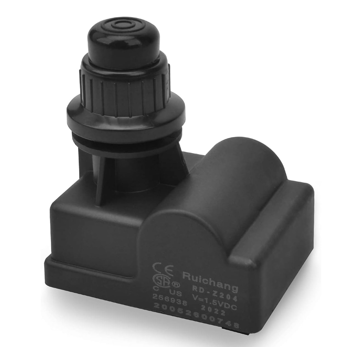 Grillfunkengenerator, 4 Druckknöpfe, 22-mm-bohrung, Gasgeeignet, Schwarz - Grillfunkengenerator, 4 Druckknöpfe, 22-mm-bohrung, Gasgeeignet, Schwarz